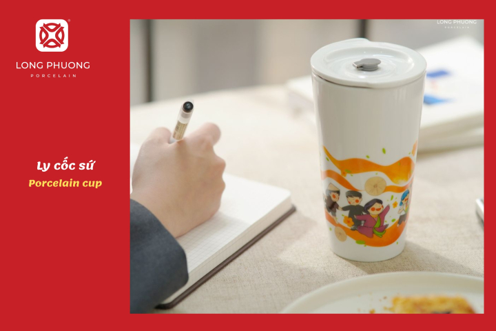 tặng chồng ly sứ