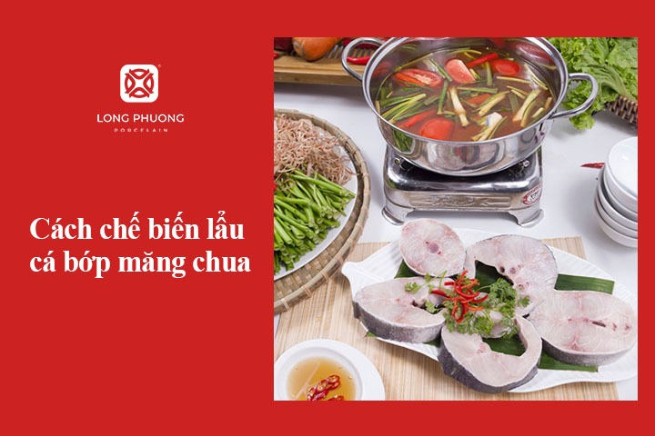 lẩu cá bớp măng chua