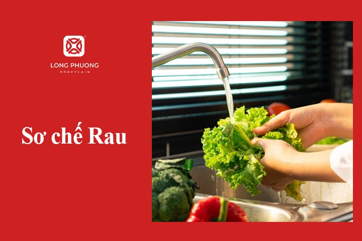 sơ chế rau