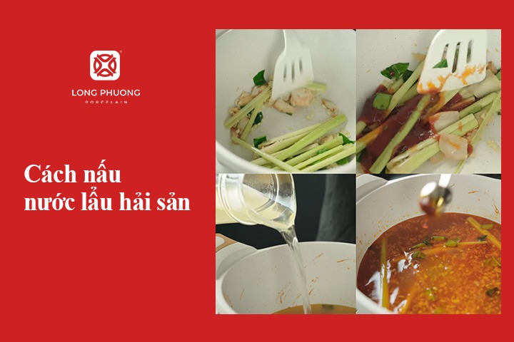 cách nấu lẩu hải sản
