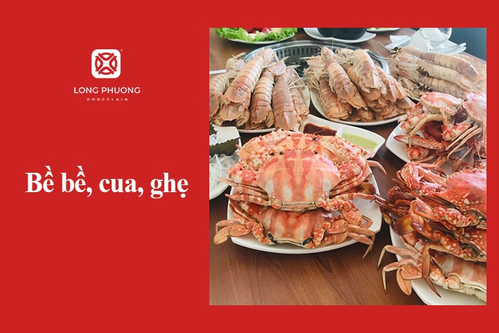 các loại hải sản ăn lẩu