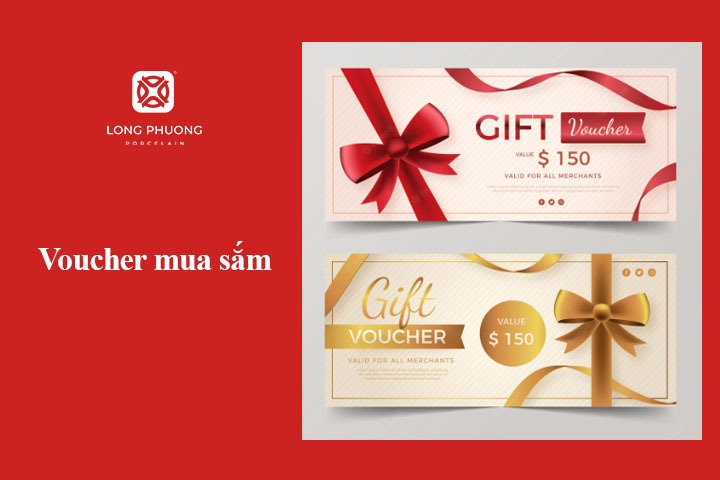 tặng voucher