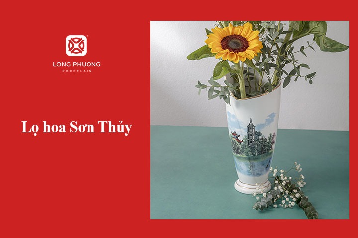 tặng quà mừng cưới lọ hoa