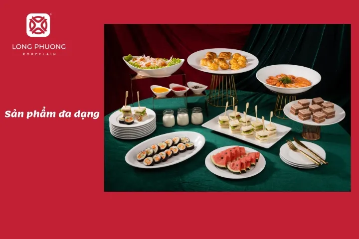 các mẫu sản phẩm đa dạng