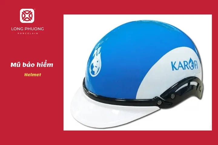 quà tặng công đoàn phổ biến với mũ bảo hiểm