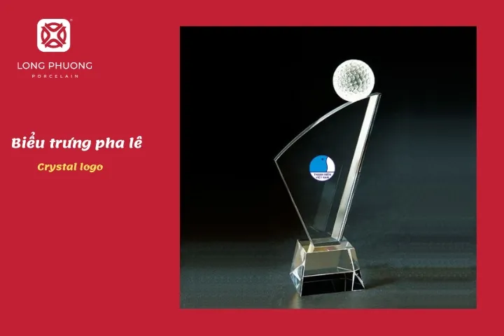 quà tặng biểu trưng pha lê