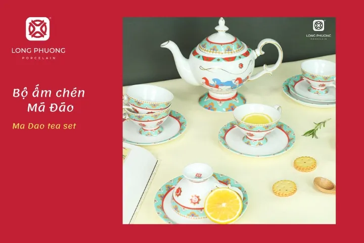 quà tặng ấm chén