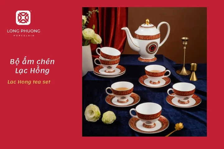 tặng ấm chén mừng khai trương