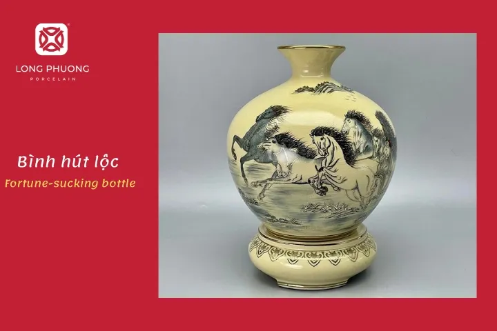 bình hút lộc mừng khai trương