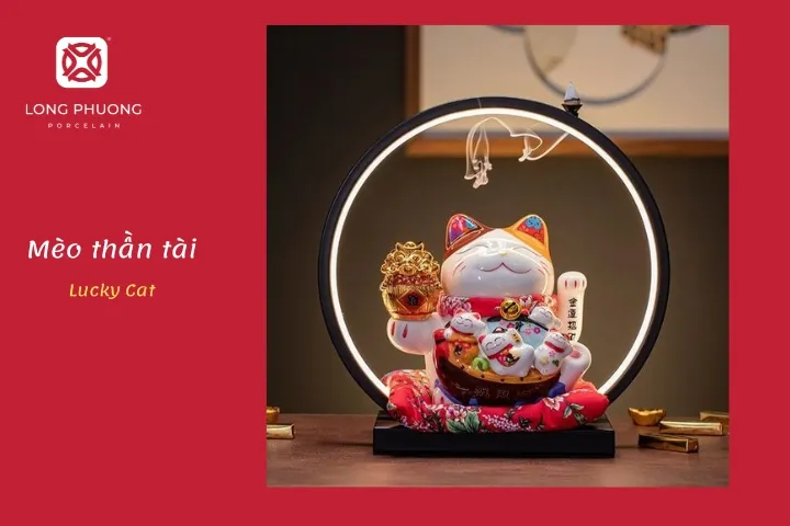 tặng mèo thần tài