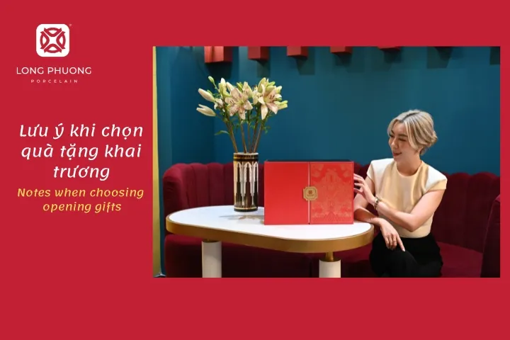 lưu ý chọn quà tặng khai trương