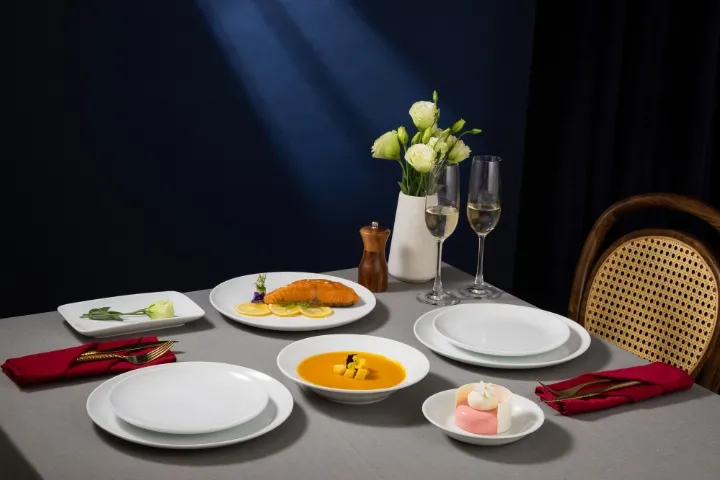 Sứ Long Phương nhà cung cấp chén dĩa nhà hàng uy tín