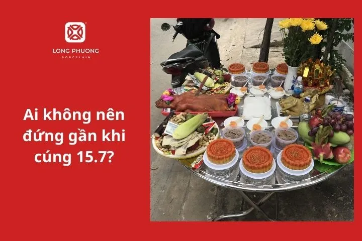 Trẻ em, người lớn tuổi, người mang thai không nên lại gần lễ cúng