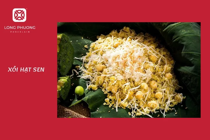 cúng rằm với xôi hạt sen