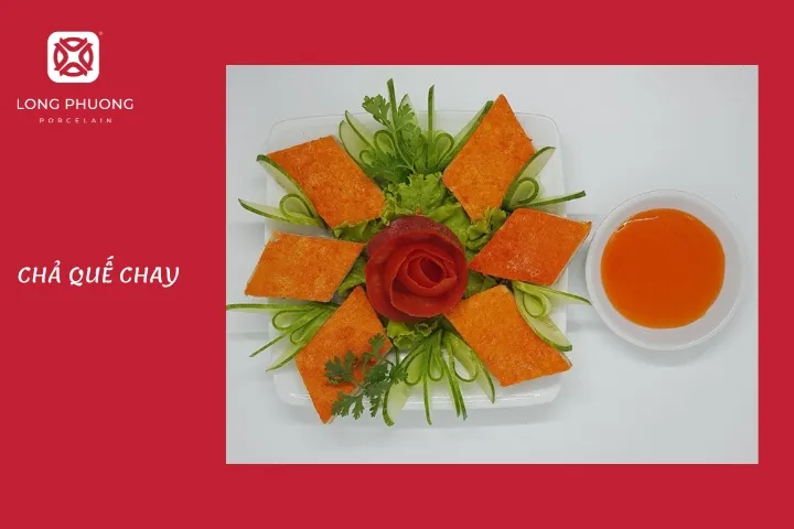 cúng chay với chả quế