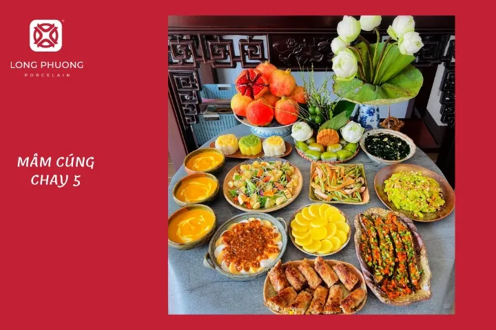 gợi ý mâm chay tự nấu hấp dẫn