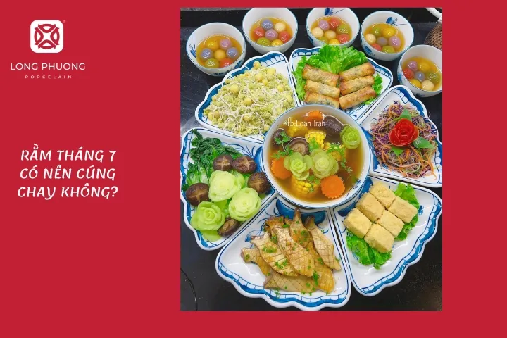 rằm tháng 7 có nên cúng chay không