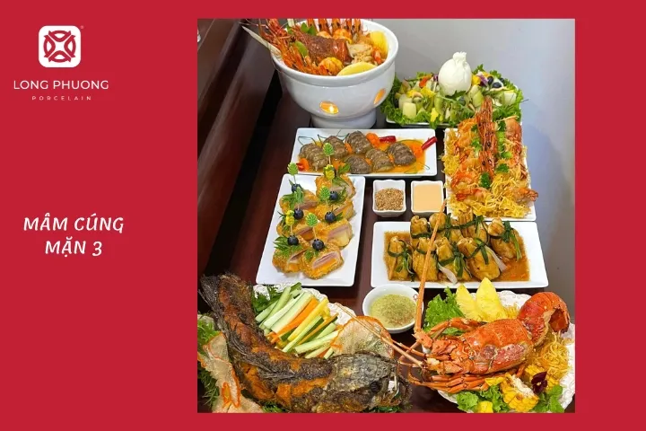 mâm mặn cúng rằm tháng 7