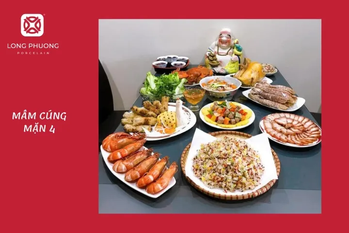 mâm cúng mặn 4