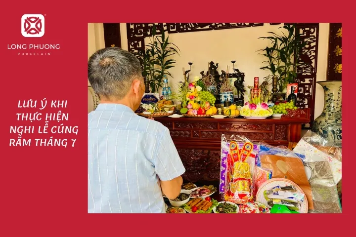 nghi lễ cúng rằm tháng 7