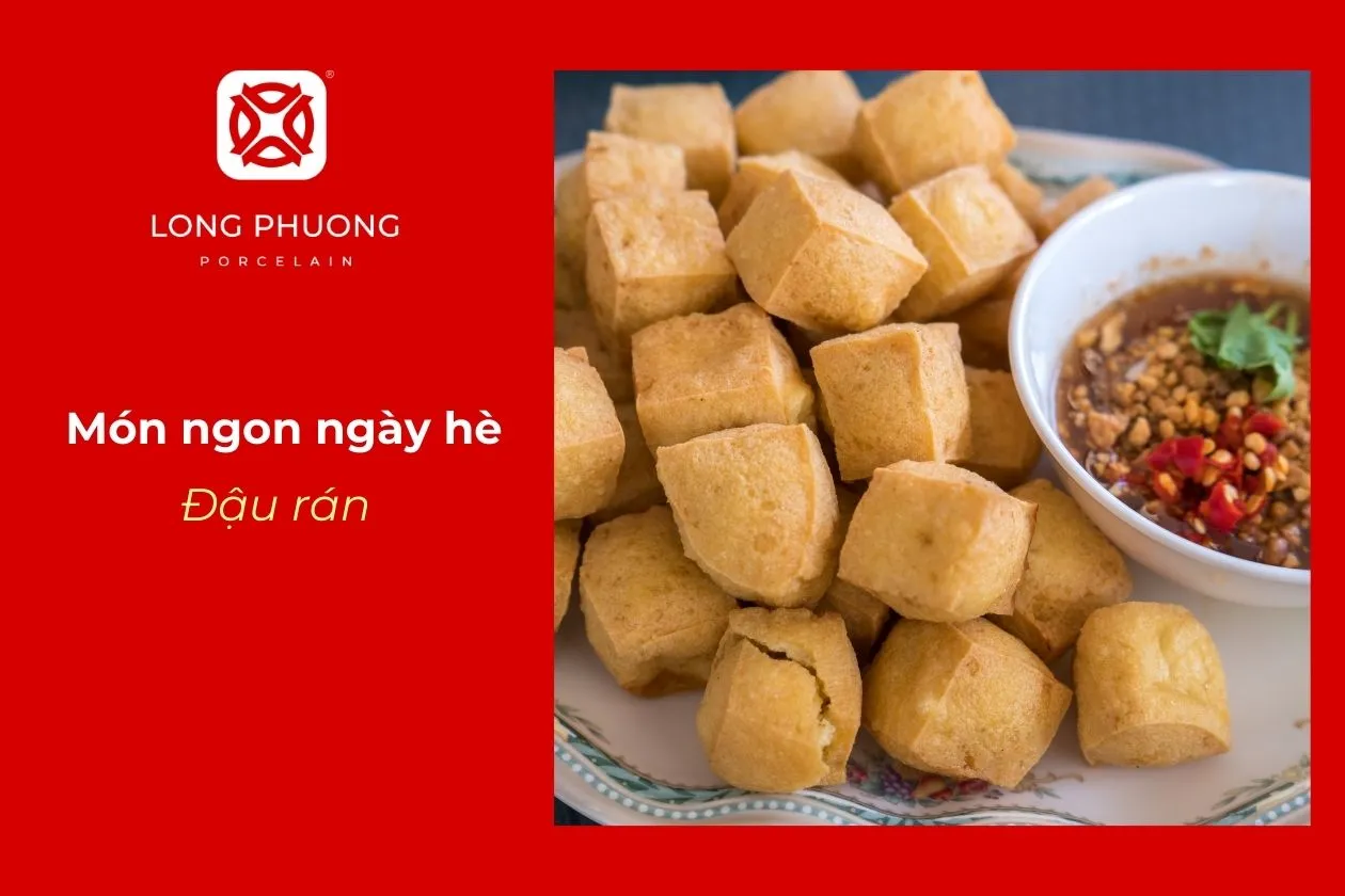 đậu rán giòn rụm