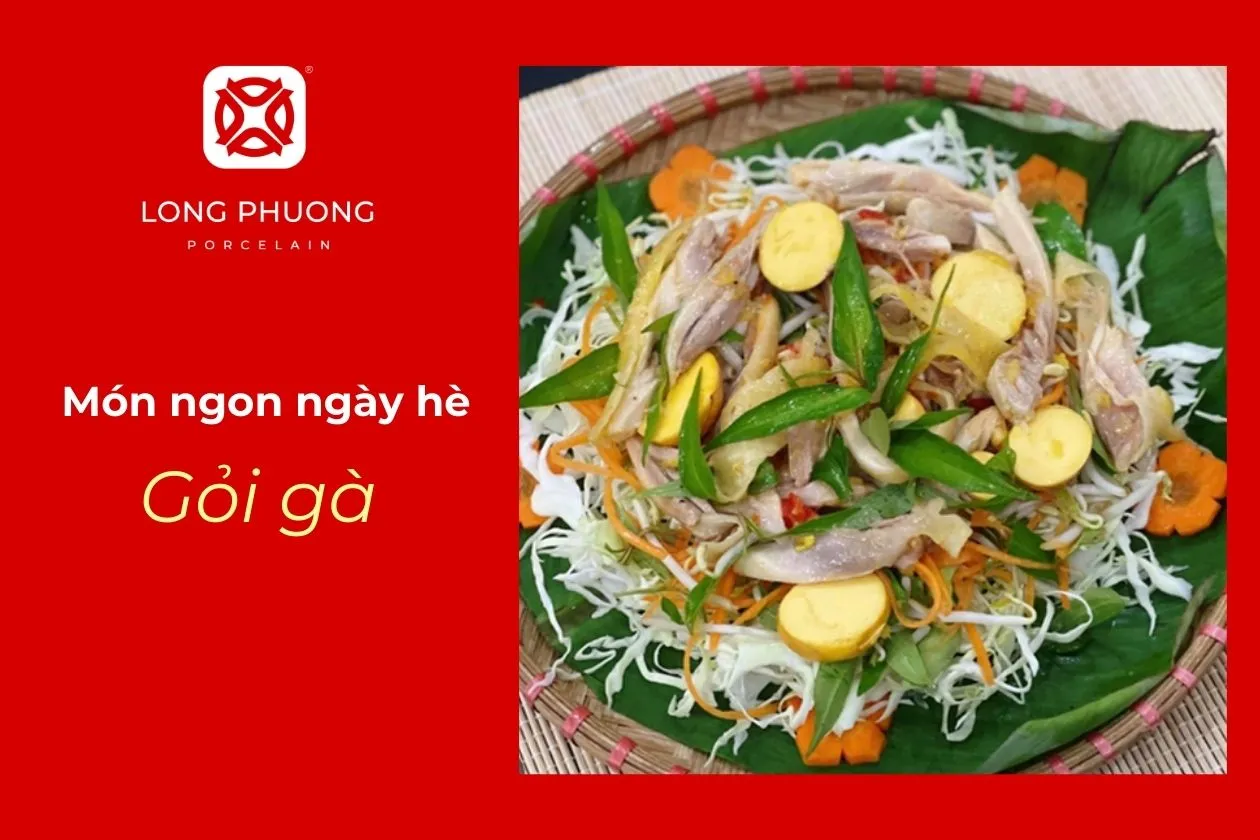 gỏi gà dinh dưỡng