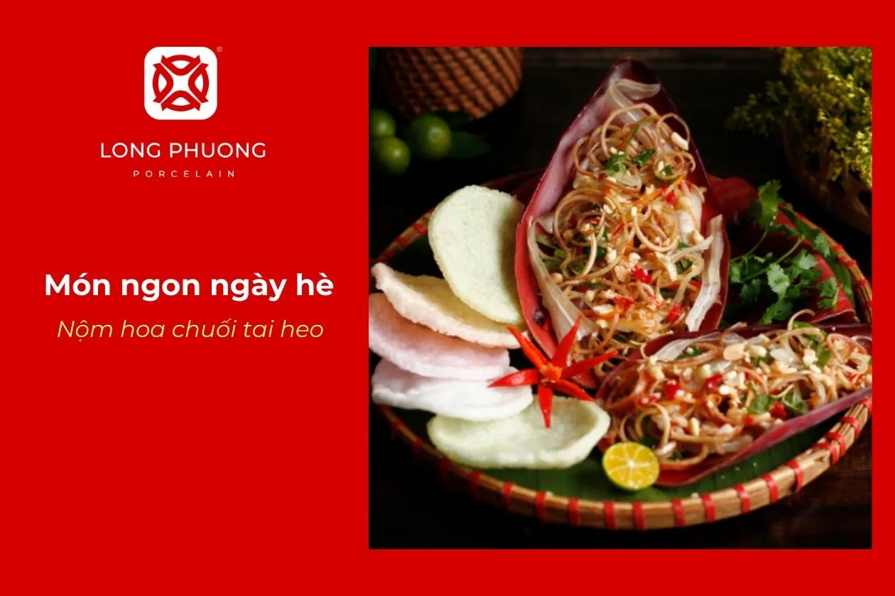 nộm hoa chuối độc đáo