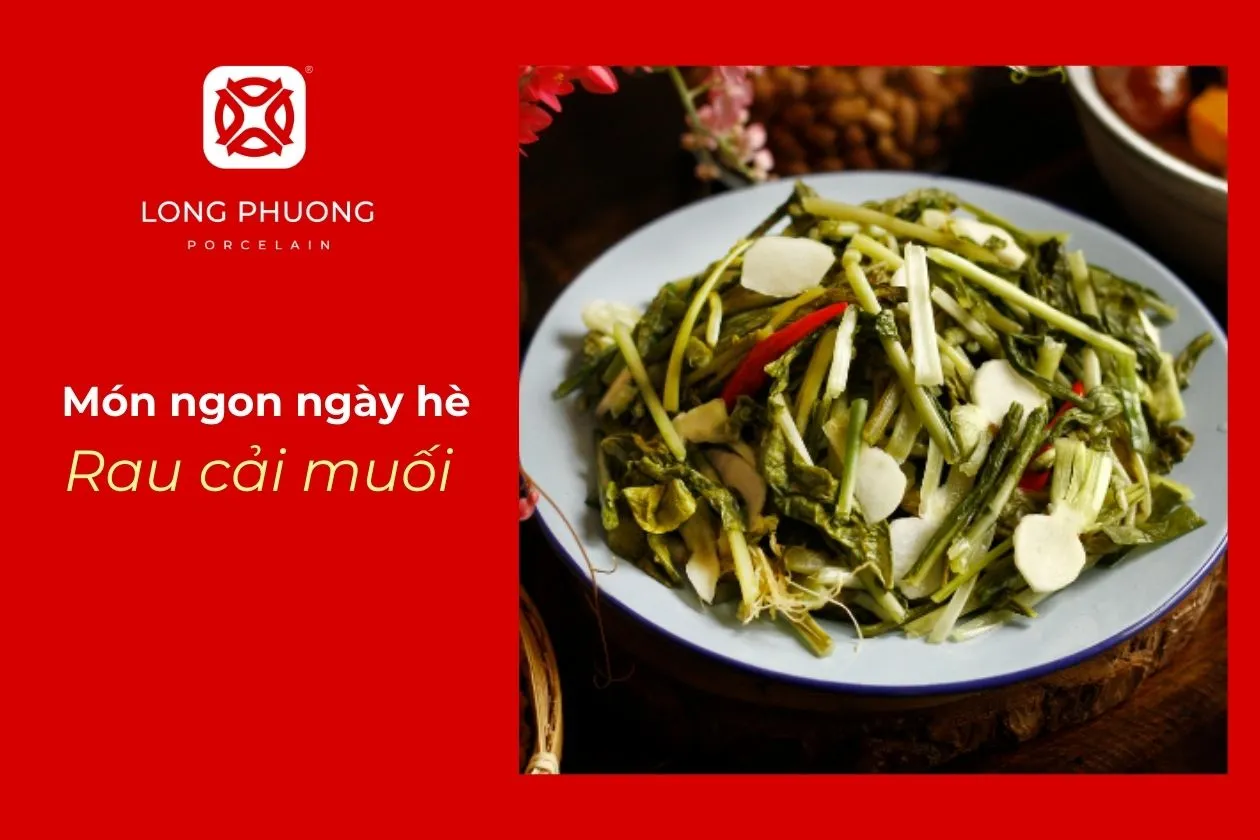 các món dưa muối mùa hè ngon