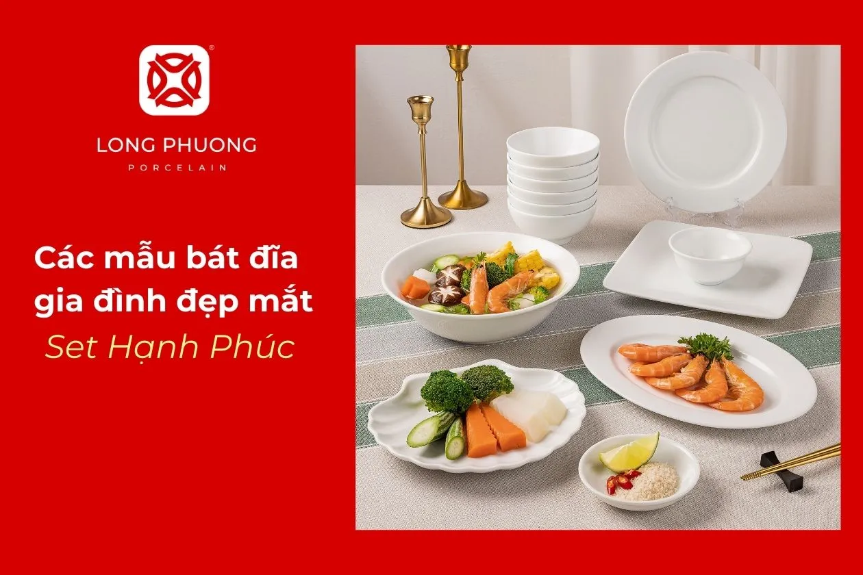 mua bát đĩa bày mâm cơm mùa hè