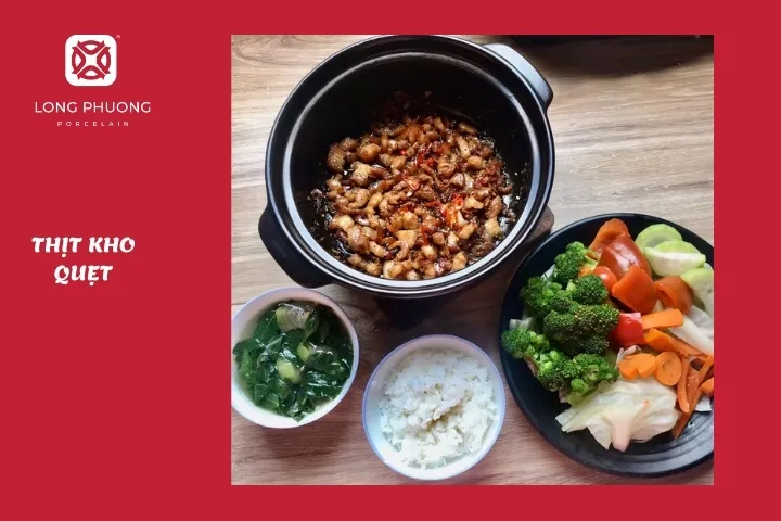 thịt kho quẹt món ăn ngày mưa