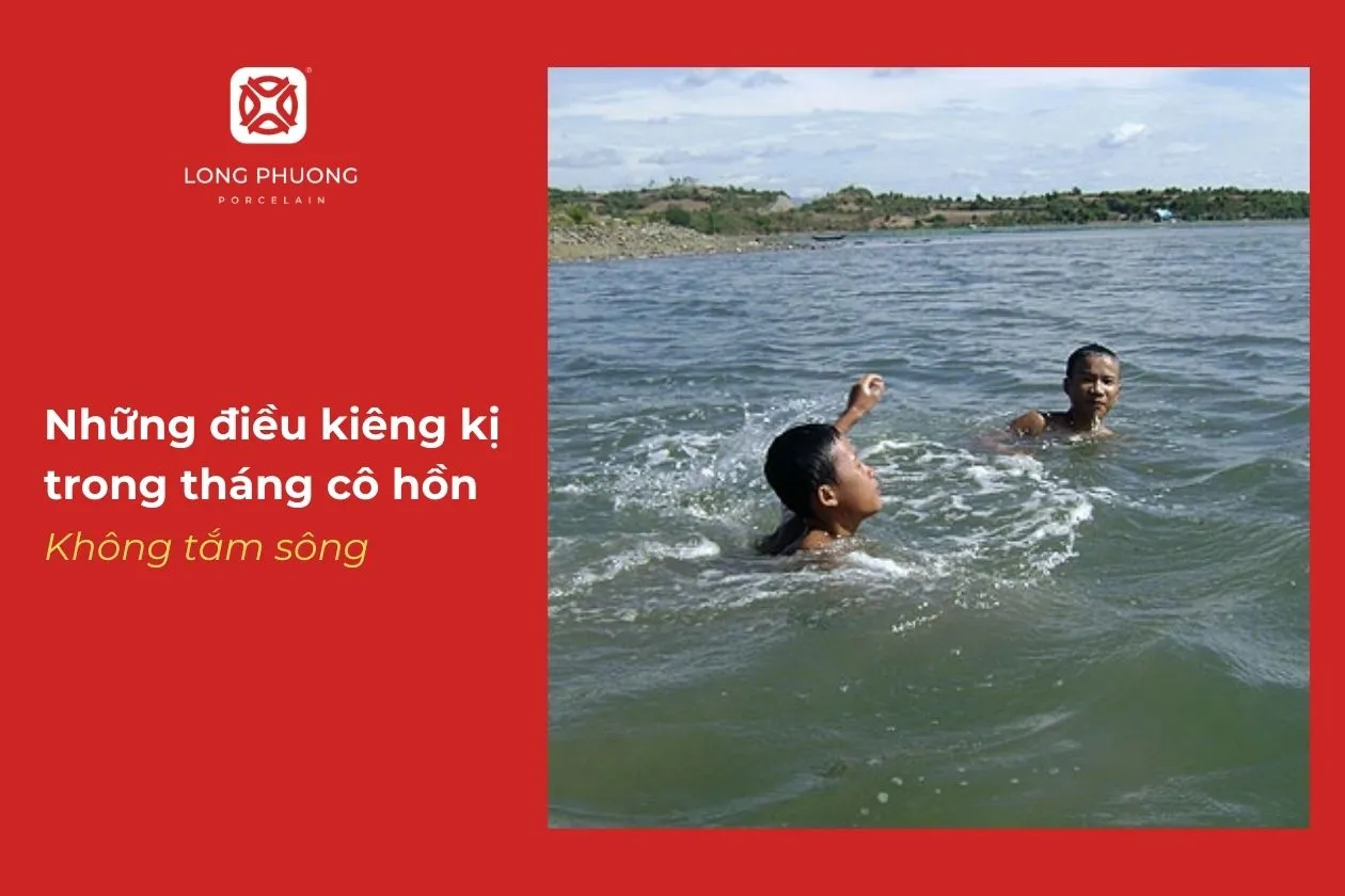 tháng cô hồn không nên tắm sông