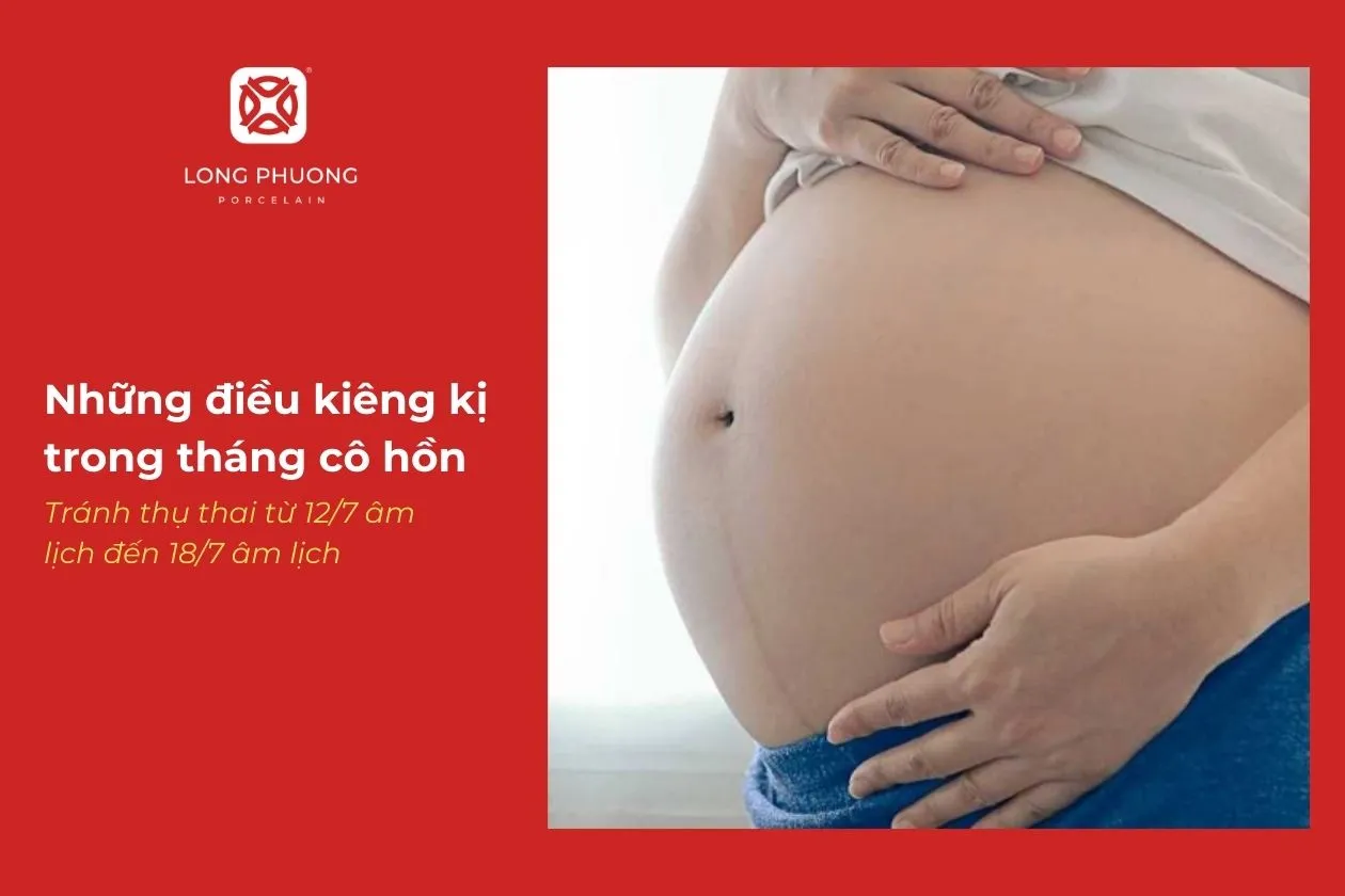 hạn chế thụ thai trong tháng cô hồn
