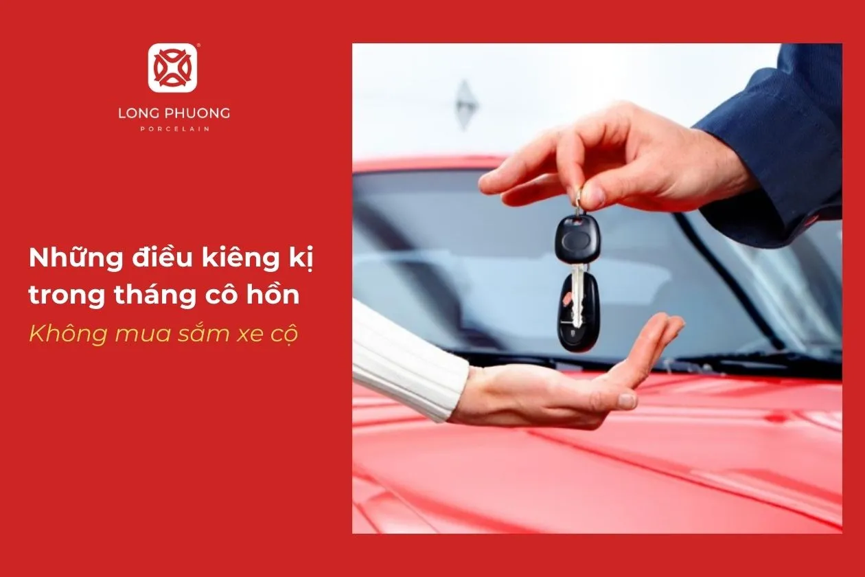 không mua sắm xe cộ