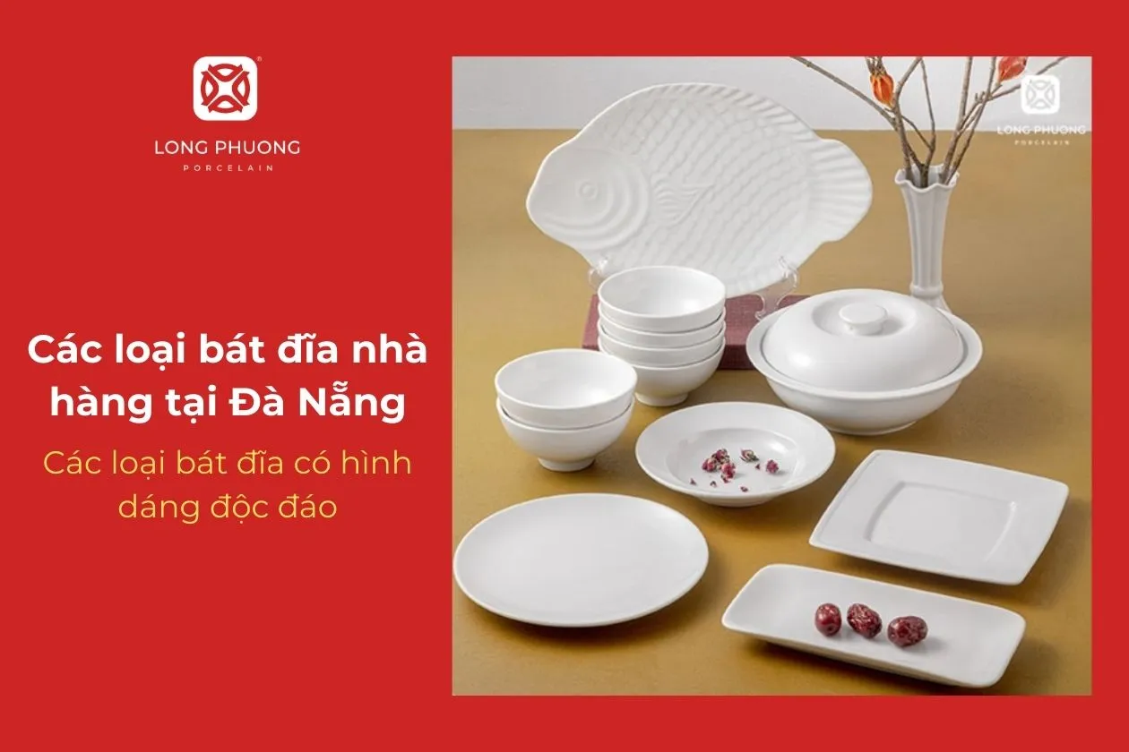 chén dĩa nhà hàng, khách sạn tại Đà Nẵng