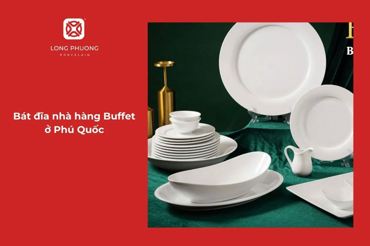 chén dĩa nhà hàng, khách sạn tại Phú Quốc