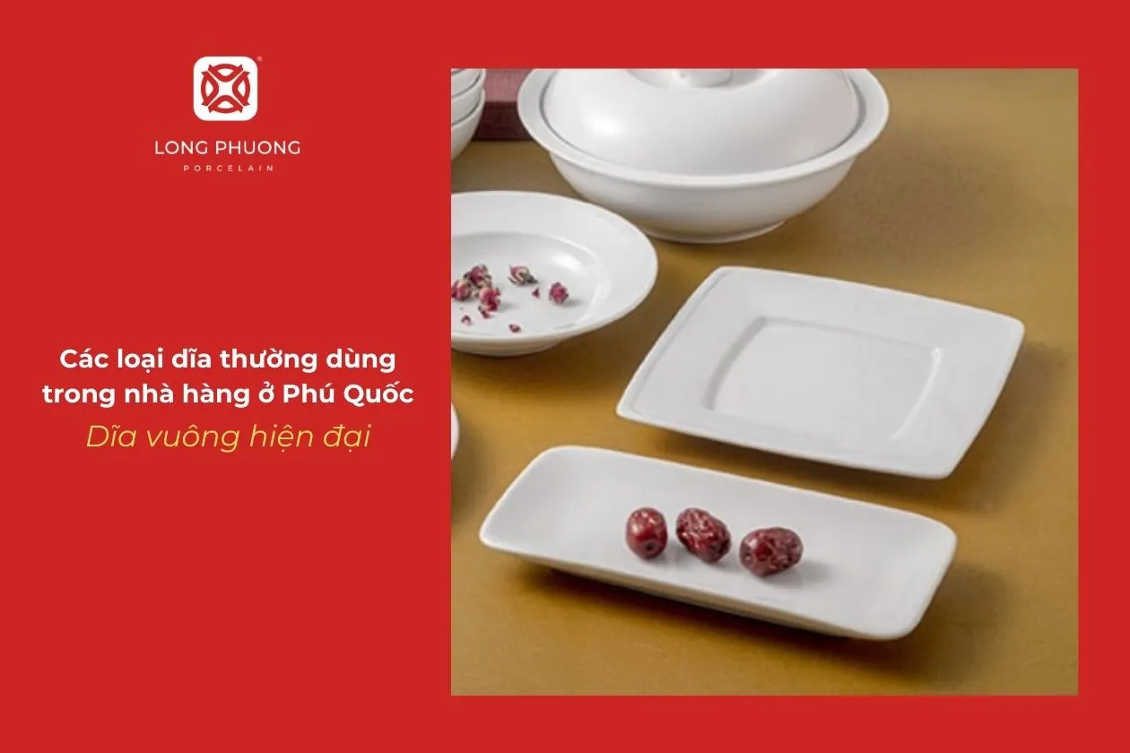 chén dĩa cho nhà hàng, khách sạn Phú Quốc