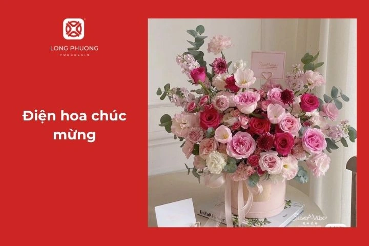 Gửi điện hoa chúc mừng bố