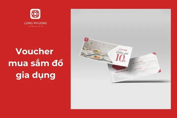 voucher mua sắm đồ gia dụng 