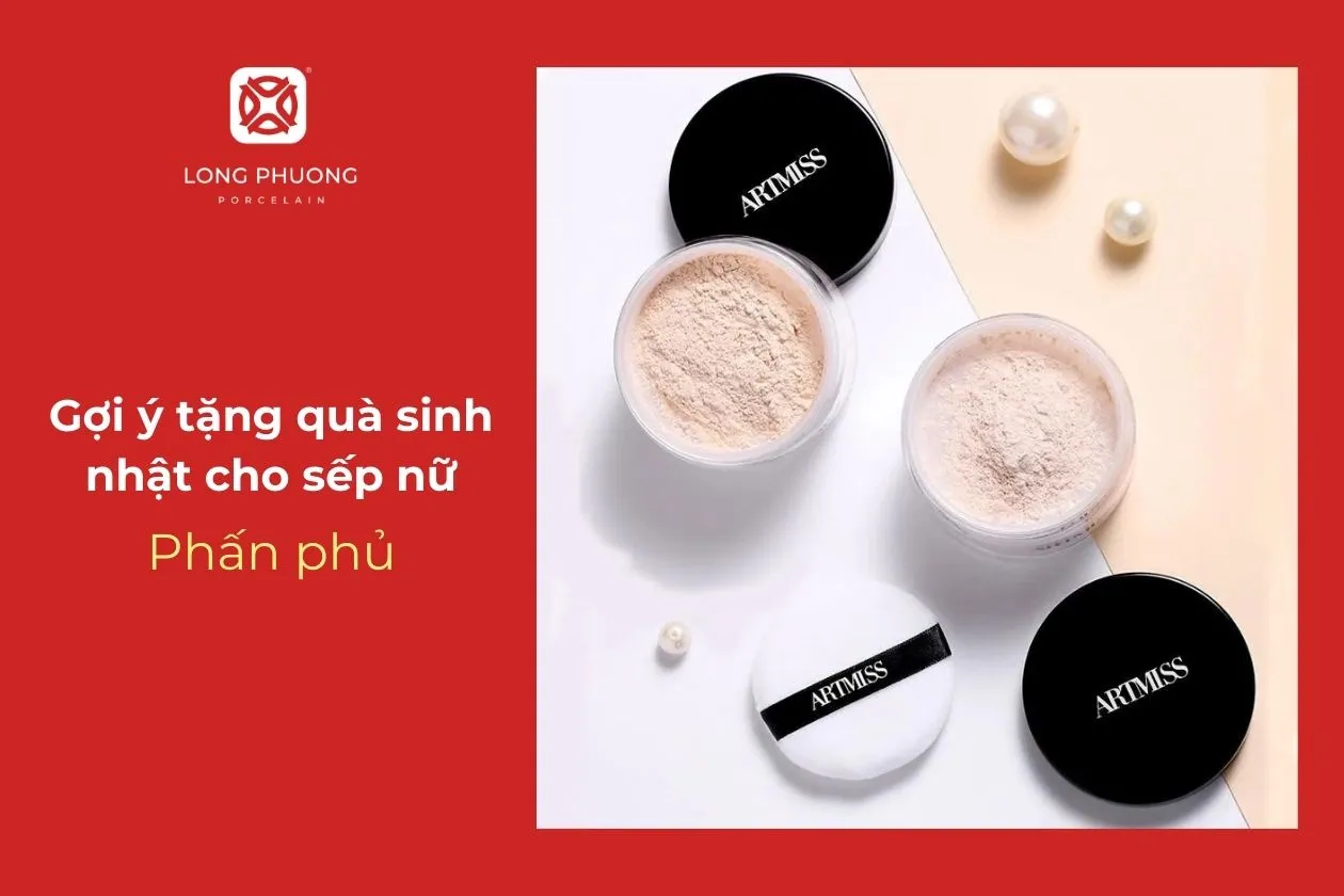 mua phấn phủ tặng sếp nữ