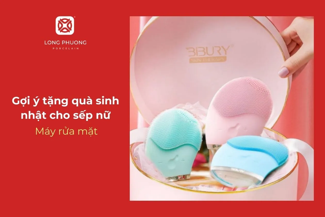 mua máy rửa mặt tặng sếp