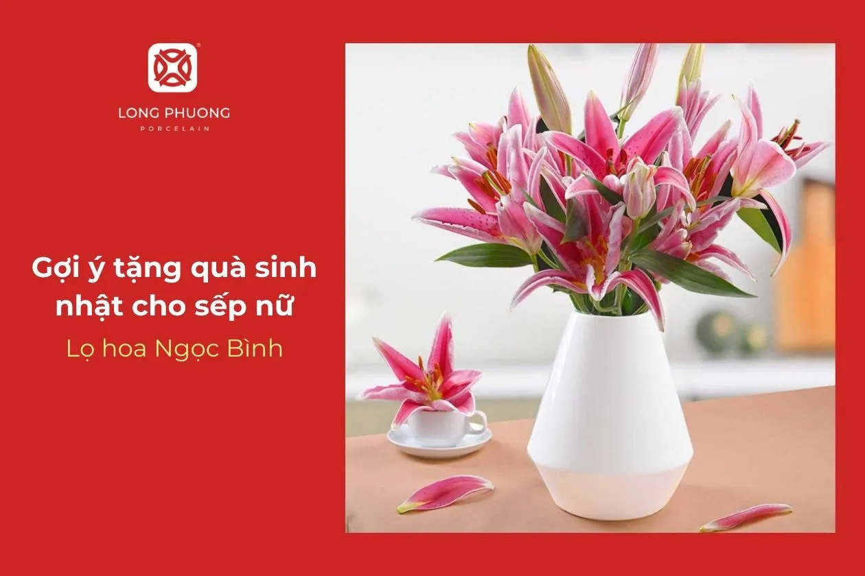 lọ hoa ngọc bình tặng sếp
