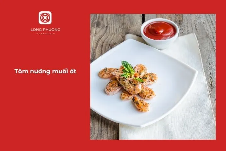 Tôm tươi nướng cùng muối ớt cay nồng là lựa chọn lý tưởng cho các bữa tiệc BB