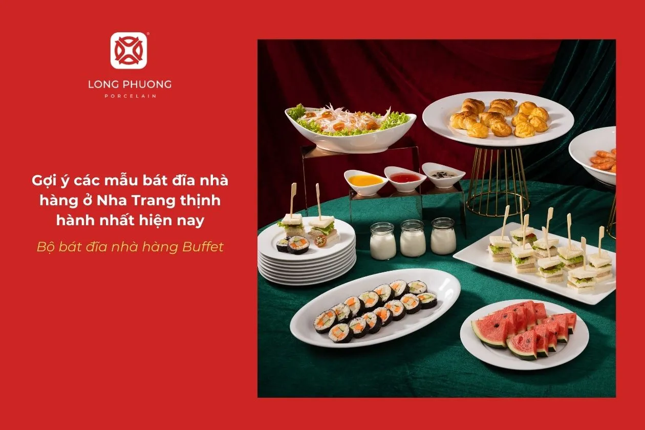 bộ dĩa dành cho nhà hàng