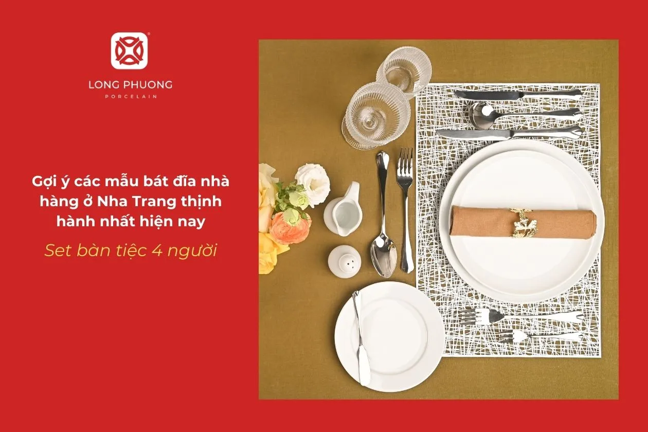 bộ đĩa tròn cao cấp