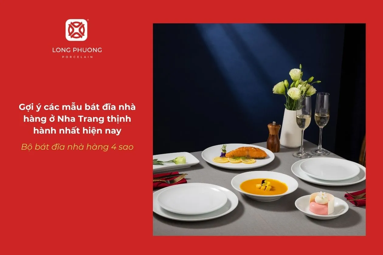 bộ bát đĩa Châu Âu