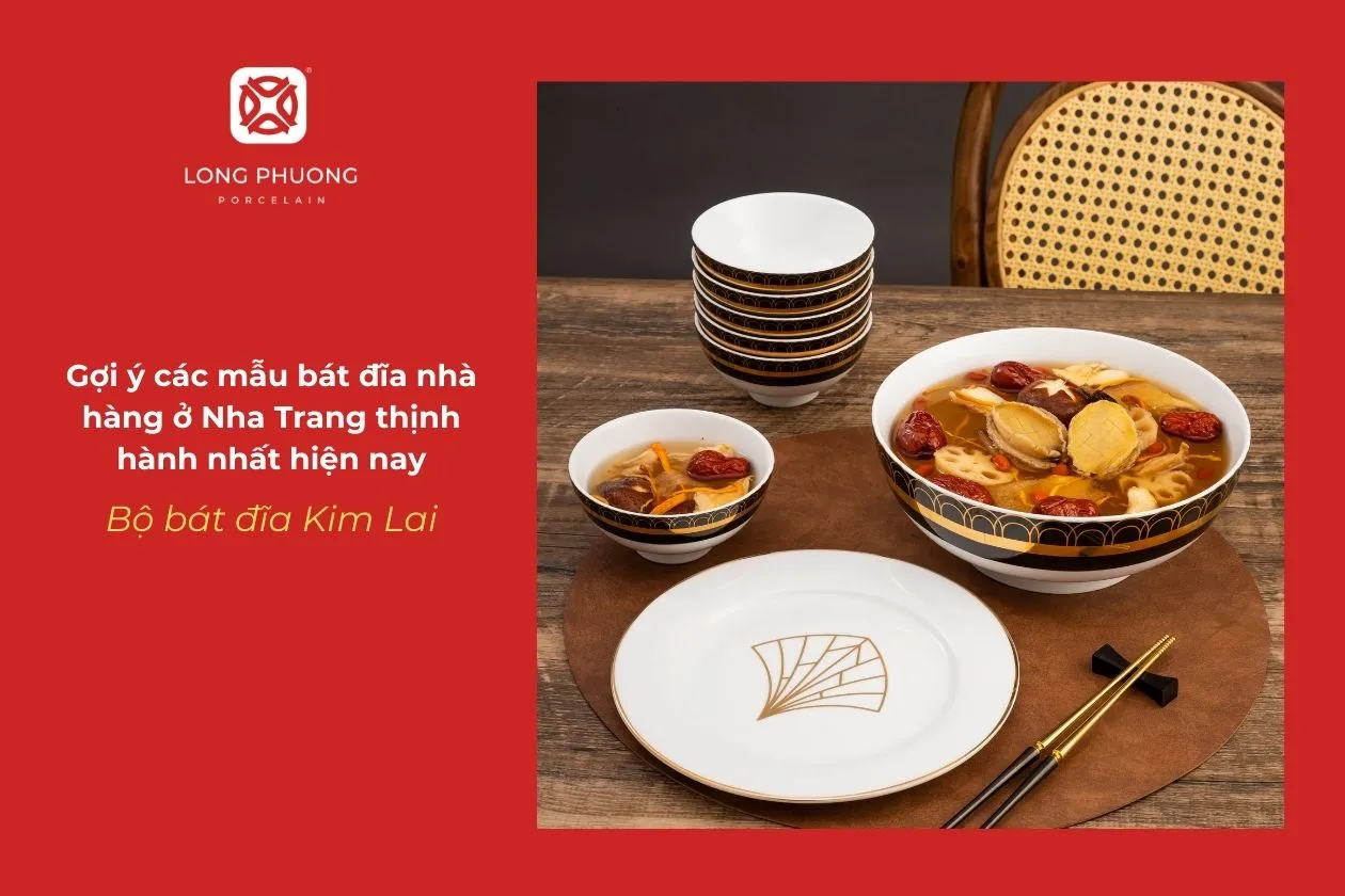 bộ bát đĩa Kim Lai