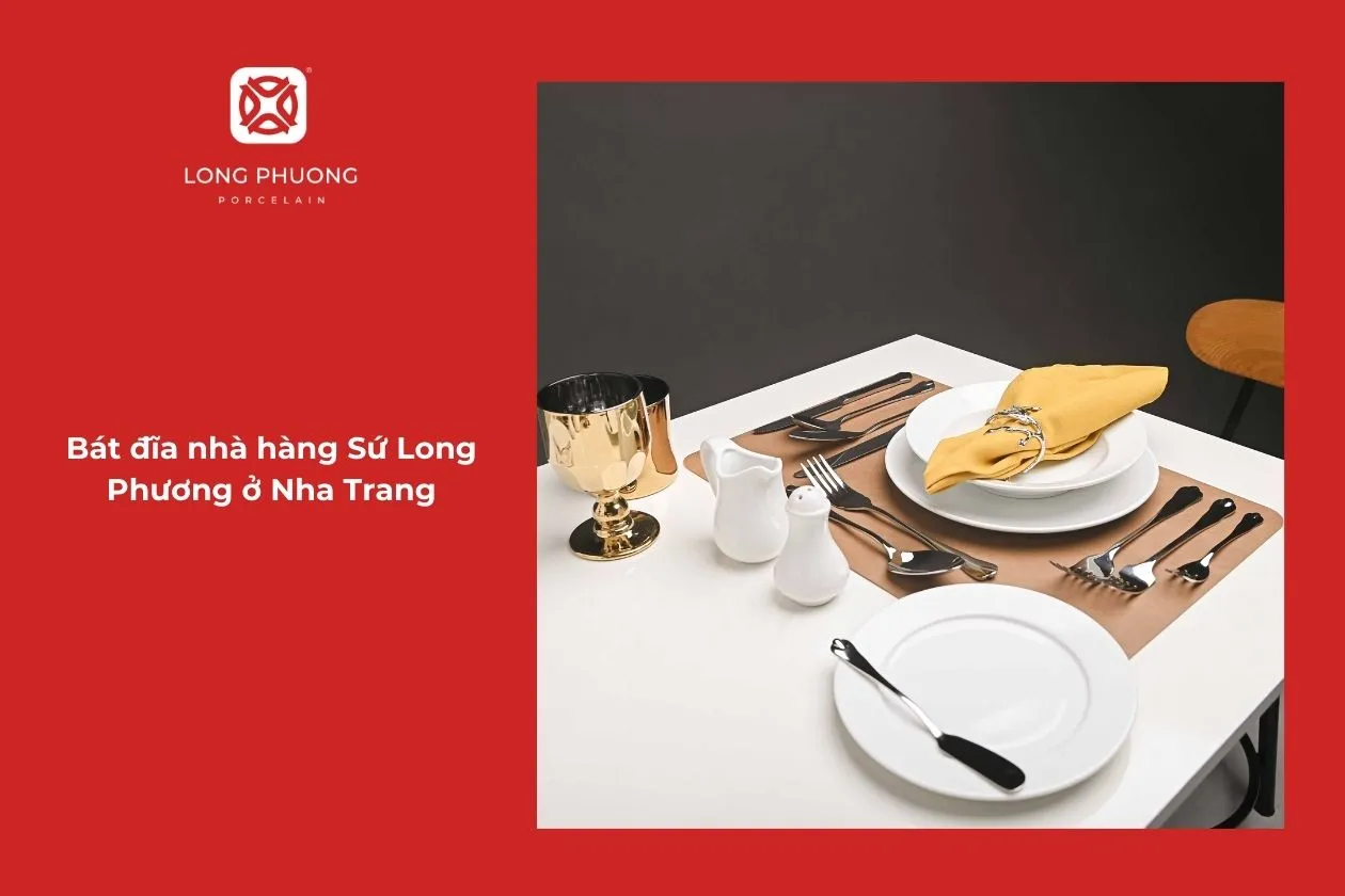 tiêu chí lựa chọn bát đĩa nhà hàng ở nha trang