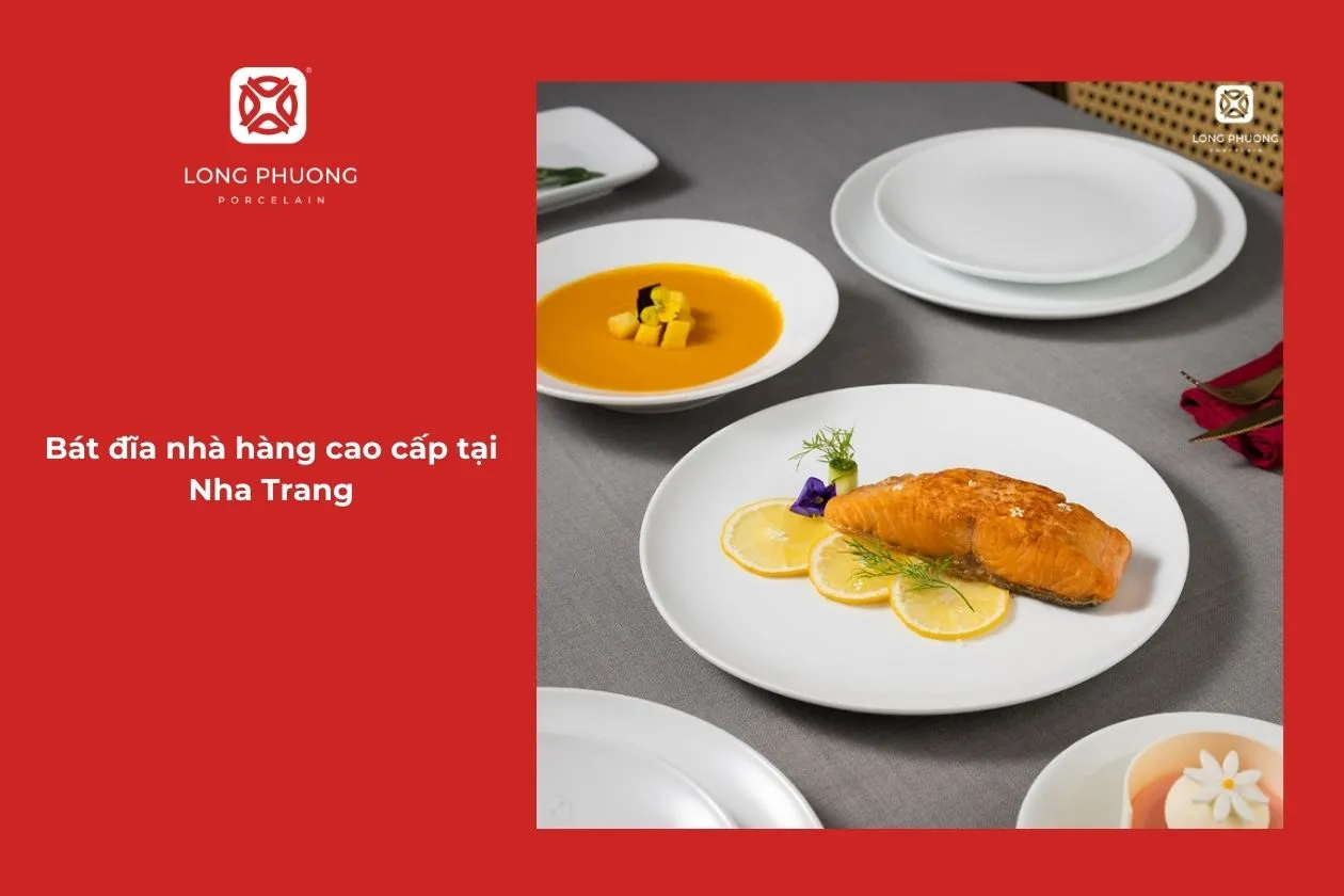 bộ bát đĩa nhà hàng cao cấp