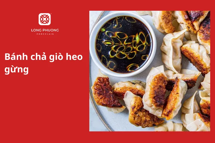 Bánh chả giò heo gừng