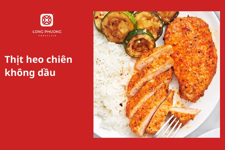 Thịt heo chiên không dầu